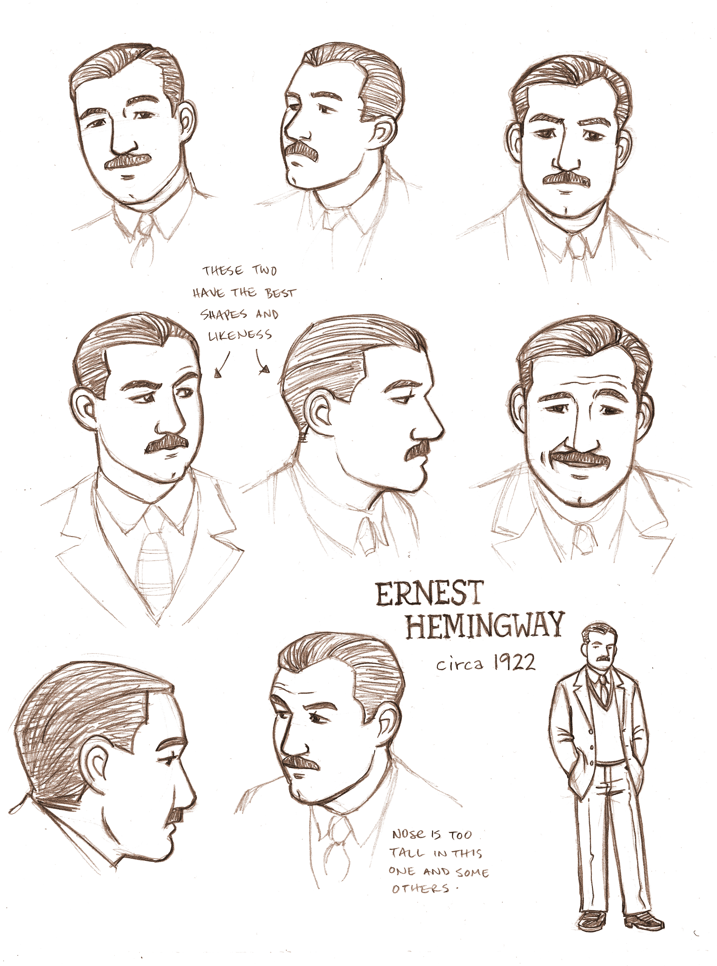 Hemingway in Comics | Kean Galleries
