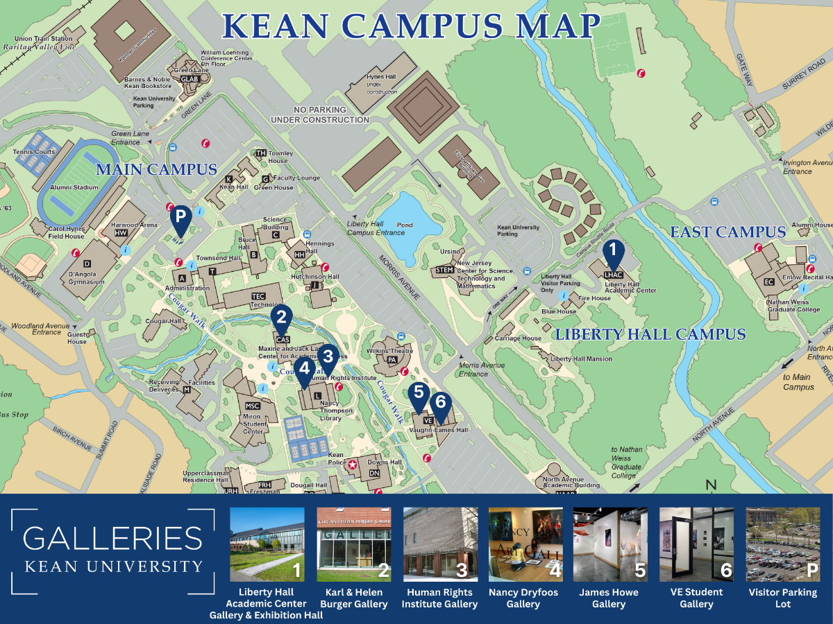 Locations Kean Galleries