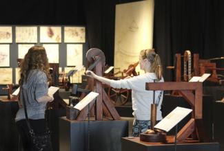 Da Vinci Inventions at Galleries at Kean at Kean University 
