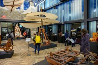 Da Vinci Inventions at Galleries at Kean at Kean University 