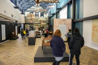 Da Vinci Inventions at the Exhibition Hall at Liberty Hall Academic Center